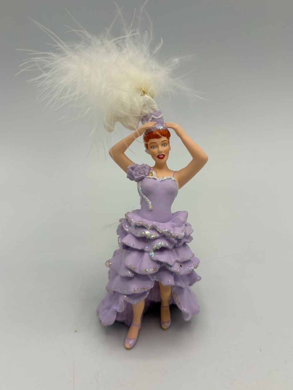 Vintage I Love Lucy Hallmark Keepsake Ornament "Lucy gets in pictures" 1999